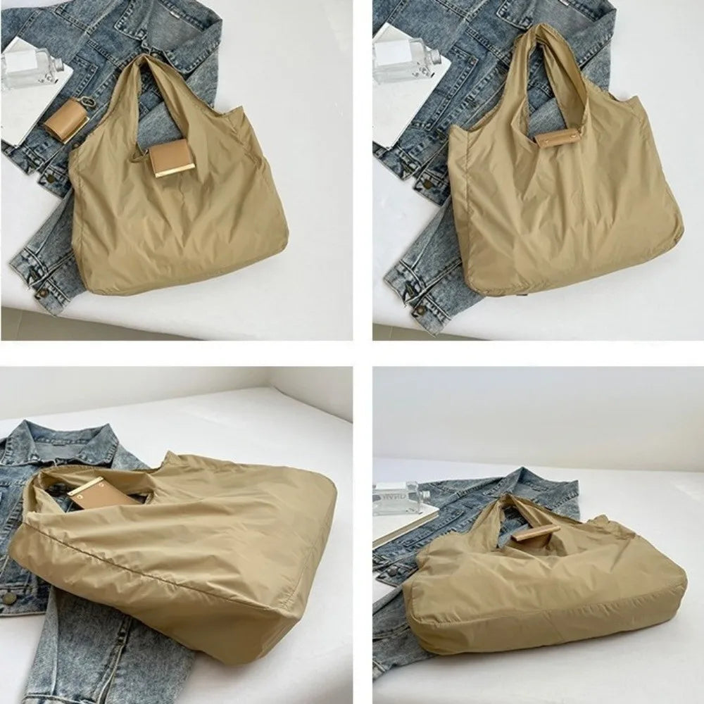 Foldable Keychain Shopping Bag – Reusable Pocket Tote